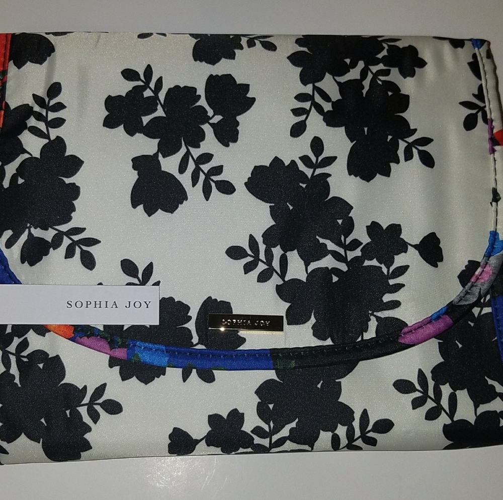 😊Sophia Joy makeup travel bag, nwt